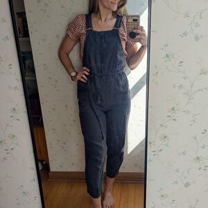 Not Perfect Linen Everest Overalls XS